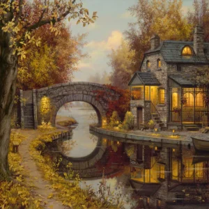 Rifugio nella tranquillità Diamond Painting | Seos Shop ®