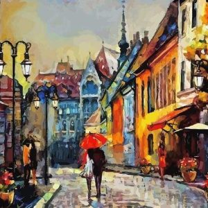 Romanticismo In Città Diamond Painting | Seos Shop ®