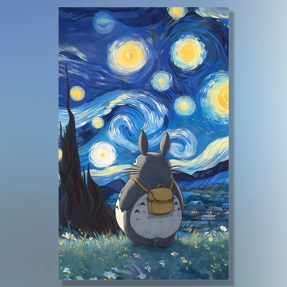 Anime Van Gogh Notte Stellata 5D - Pittura Diamante | DiamondPaintings.it - immagine 9