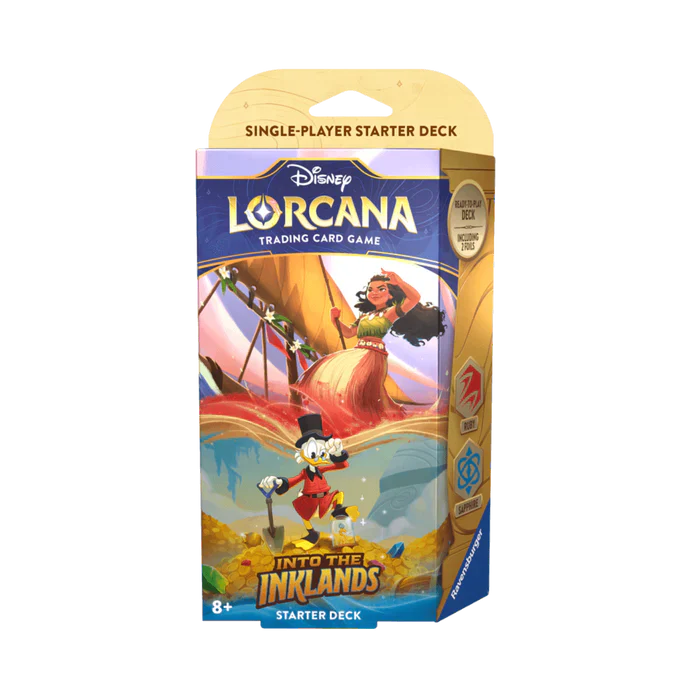 Lorcana- Into The Inklands- Bundle Starter Deck (ENG)