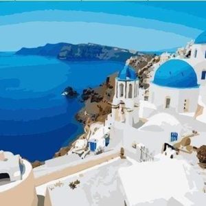 Scorcio Di Mare Greco Diamond Painting | Seos Shop ®