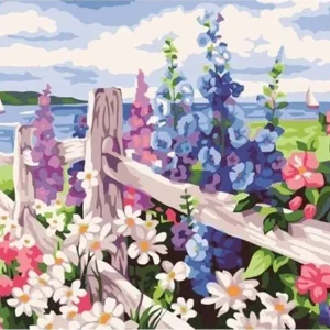 Staccionata fiorita Diamond Painting | Seos Shop ®