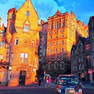 Strada di Edimburgo Diamond Painting | Seos Shop ®