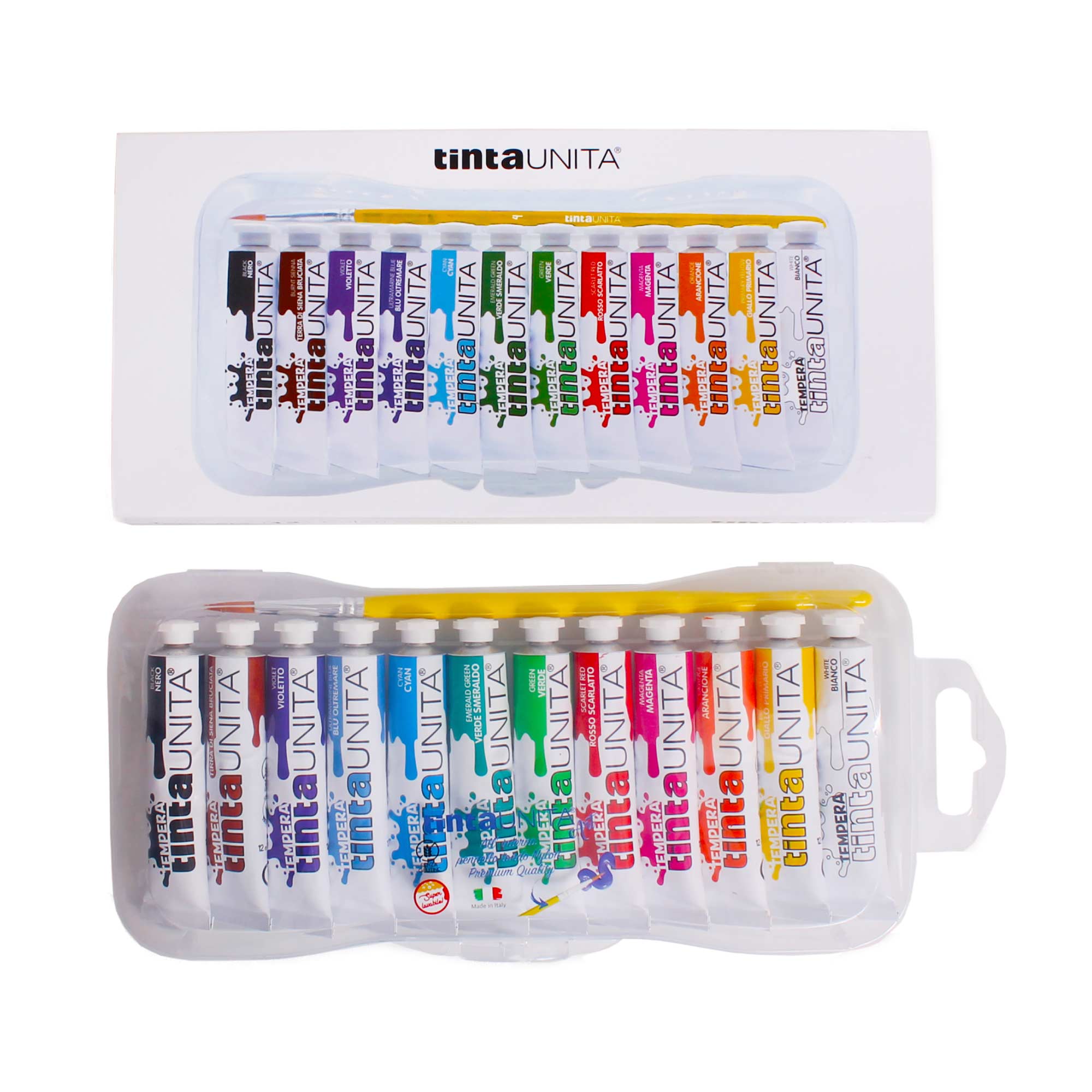 Tempera 12 colori in scatola - immagine 2