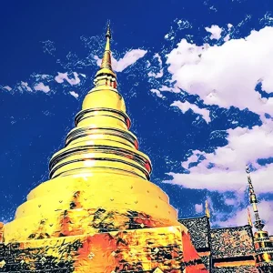 Tempio di Chiangmai Diamond Painting | Seos Shop ®