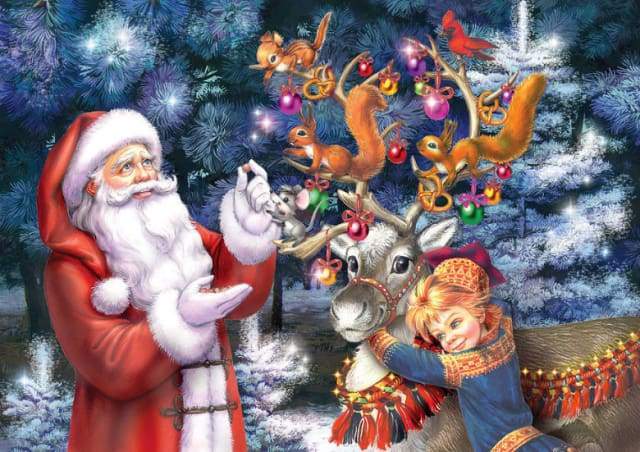 Tempo Di Natale E Babbo Natale Diamond Painting | Seos Shop ®