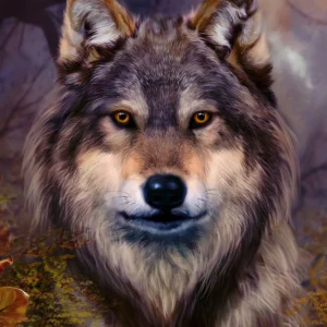 Testa di lupo Diamond Painting | Seos Shop ®