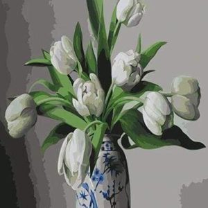 Tulipani Bianchi Diamond Painting | Seos Shop ®