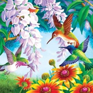 Uccelli E Fiori Diamond Painting | Seos Shop ®