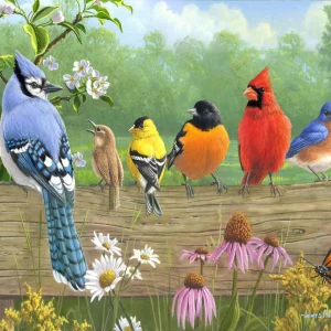 Uccelli sul tronco Diamond Painting | Seos Shop ®