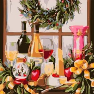 Una tavola imbandita a festa Diamond Painting | Seos Shop ®