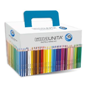 Pastelli in legno mina 4.0 72 colori – Tinta Unita