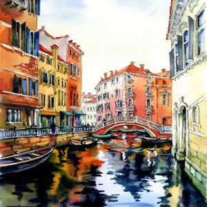 Venezia ad acquerello Diamond Painting | Seos Shop ®