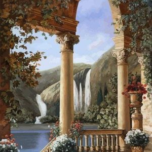 Villa In Stile Romano Diamond Painting | Seos Shop ®