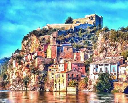 Villaggio Sul Mare Diamond Painting | Seos Shop ®