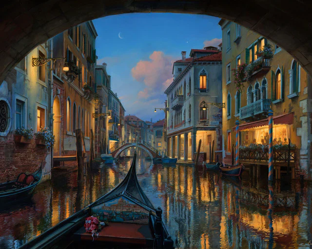 Visita dal canale di Venezia Diamond Painting | Seos Shop ® - immagine 2