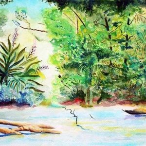 Vista Dalla Foresta Tropicale Diamond Painting | Seos Shop ®