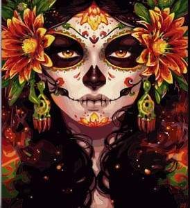 Volto Di Donna E Fiori Diamond Painting | Seos Shop ®