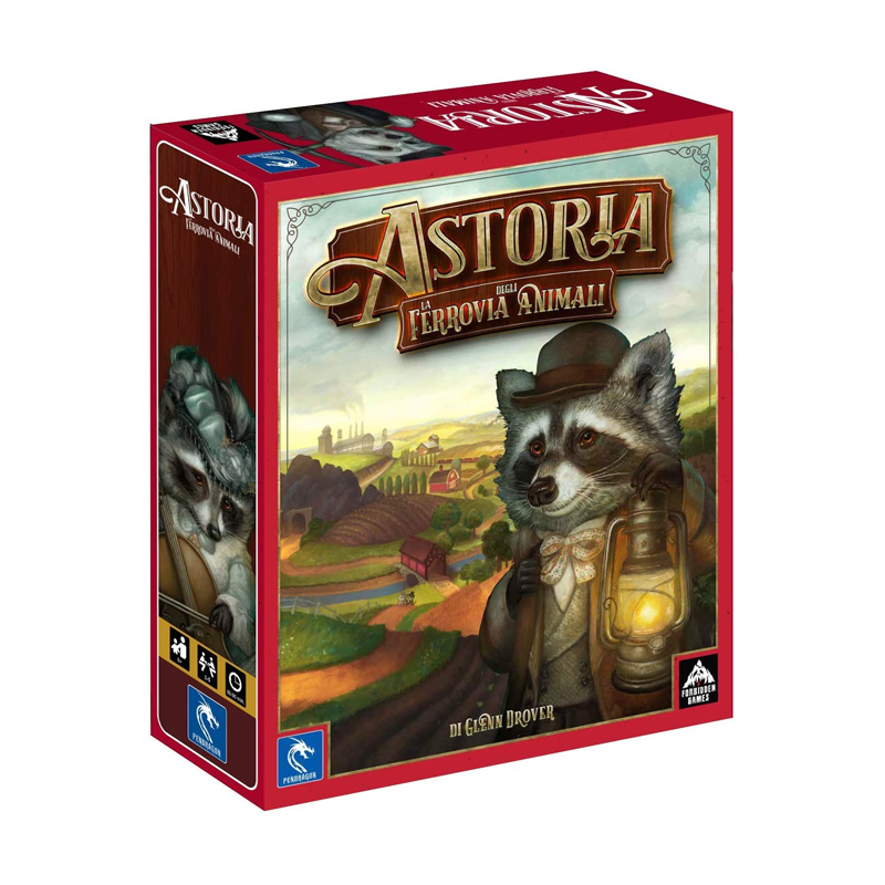 Astoria, la ferrovia degli animali – Italiano