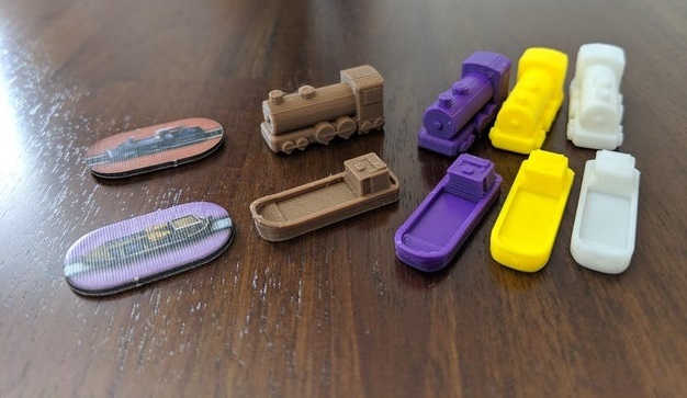 Set Deluxe – Pimp up Brass Birmingham/Lancashire – Meeple Lab - immagine 3