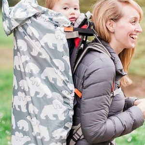 Copertura Protettiva Impermeabile Leggera per Babywearing Orsi polari