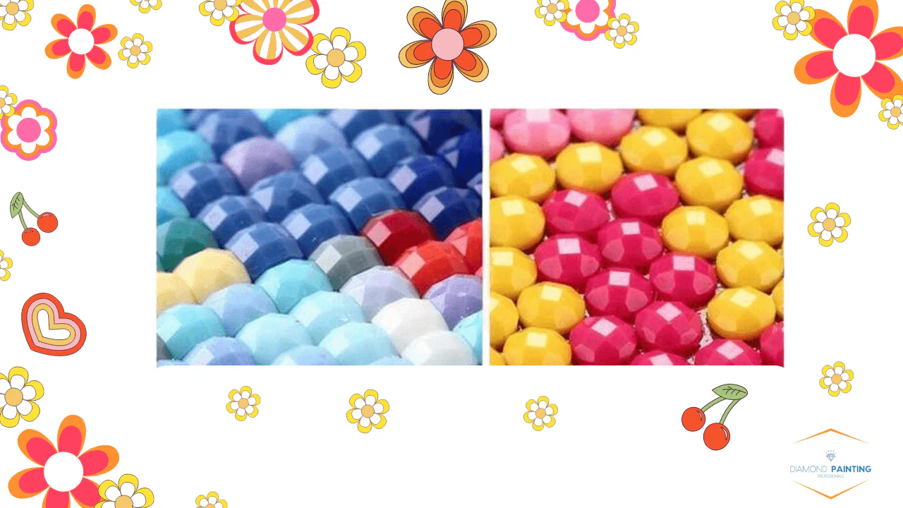 Diamond Painting - Mosaico Rosa Diamond Painting | Seos Shop ® - immagine 8