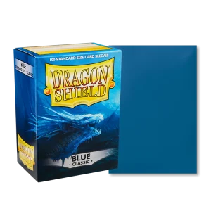 Bustine Protettive Lisce Dragon Shield Blu - Standard Size