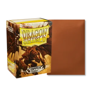 Bustine Protettive Lisce Dragon Shield Rame - Standard Size