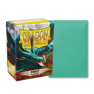 Bustine Protettive Lisce Dragon Shield Verde Menta - Standard Size