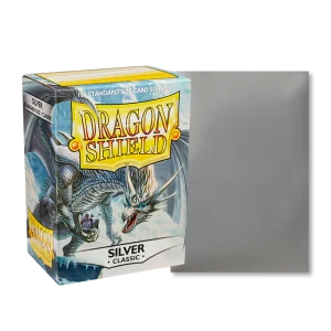 Bustine Protettive Lisce Dragon Shield Argento - Standard Size