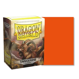 Bustine Protettive Lisce Dragon Shield Mandarino - Standard Size