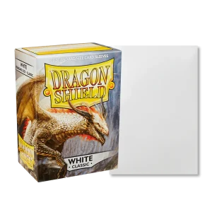 Bustine Protettive Lisce Dragon Shield Bianche - Standard Size