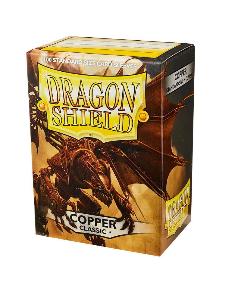 Bustine Protettive Lisce Dragon Shield Rame - Standard Size - immagine 4