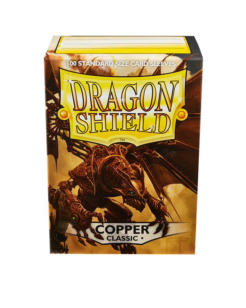 Bustine Protettive Lisce Dragon Shield Rame - Standard Size - immagine 5