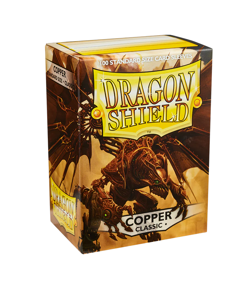 Bustine Protettive Lisce Dragon Shield Rame - Standard Size - immagine 6