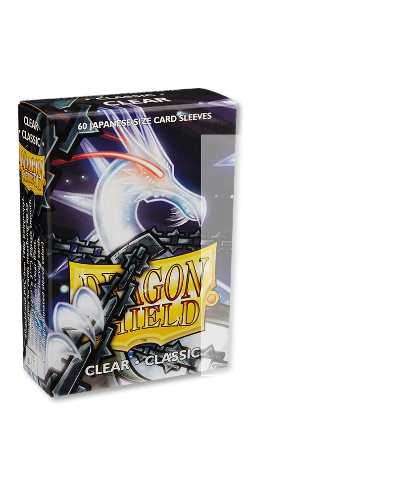 Bustine Protettive Lisce Dragon Shield Trasparenti - Japanese Size - immagine 2