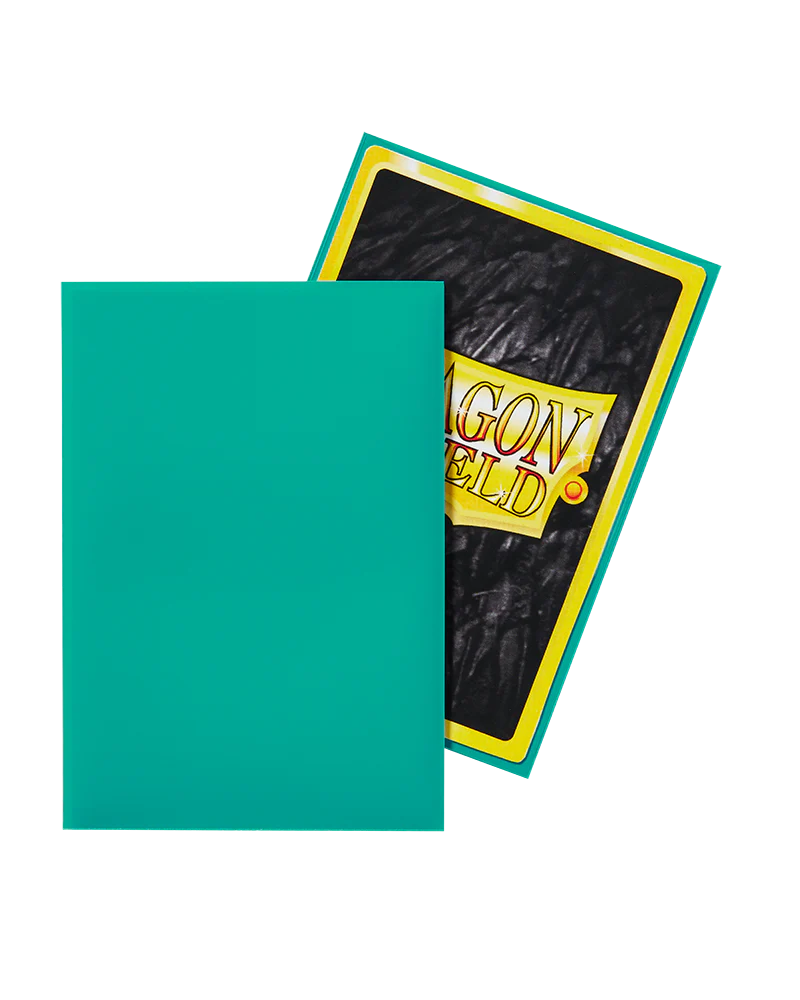 Bustine Protettive Lisce Dragon Shield Verde Menta - Japanese Size - immagine 3