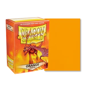 Bustine Protettive Ruvide Dragon Shield Arancioni - Standard Size