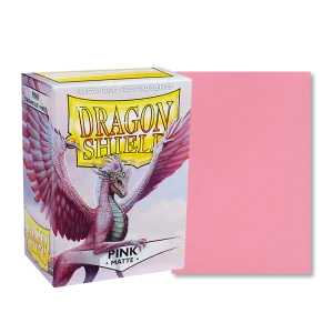 Bustine Protettive Ruvide Dragon Shield Rosa - Standard Size