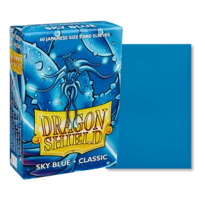 Bustine Protettive Lisce Dragon Shield Blu Cielo - Japanese Size