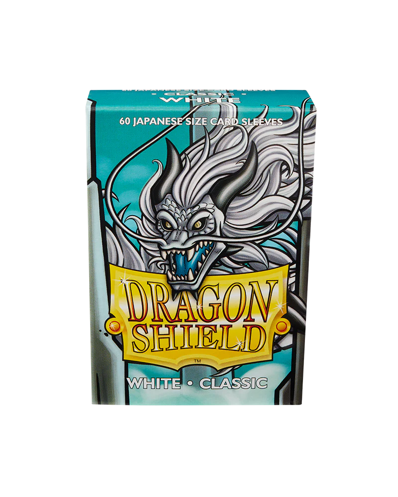 Bustine Protettive Lisce Dragon Shield Bianche - Japanese Size - immagine 5