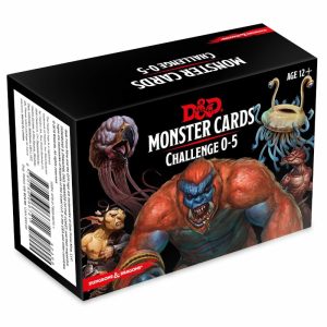 Dungeons and Dragons 5° Edizione – Carte Mostro Sfida 0-5 – Italiano
