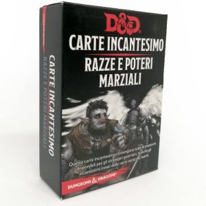 Dungeons and Dragons 5° Edizione – Carte Incantesimo Razze e Poteri Marziali – Italiano