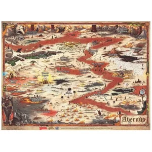 Dungeons and Dragons 5° Edizione – Mappa Discesa nell’Avernus – Italiano