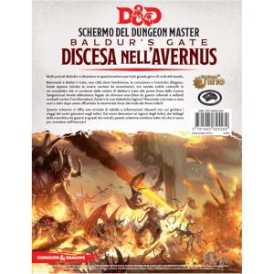 Dungeons and Dragons 5° Edizione – Discesa nell’Avernus: Schermo del Dungeon Master – Italiano