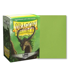 Bustine Protettive Ruvide Dragon Shield Lime - Standard Size