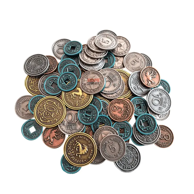 Set accessori: Monete metallo – Scythe – Italiano - immagine 2