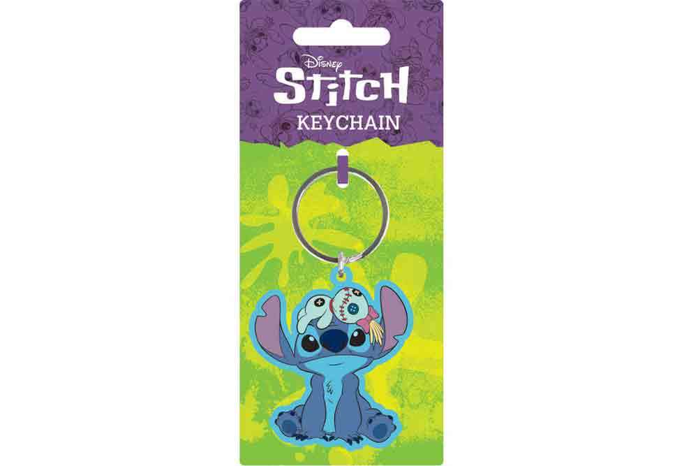 Lilo and stitch - stitch and scrump - pvc keychain - immagine 2