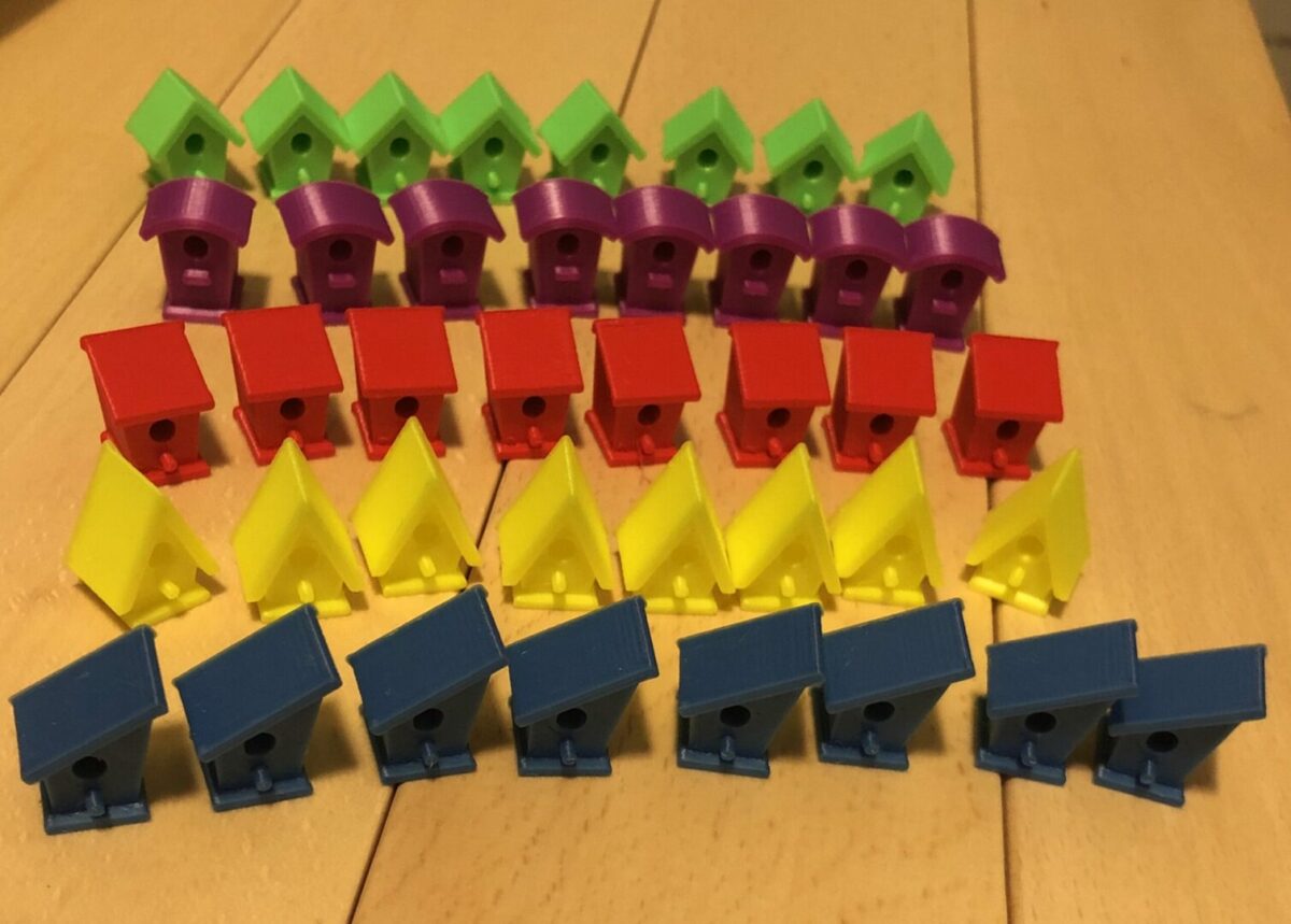 40 token azione casetta – Pimp up Wingspan Base - immagine 3